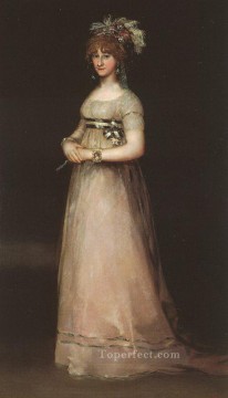 Francisco Goya Painting - The Countess of Chinchon portrait Francisco Goya
